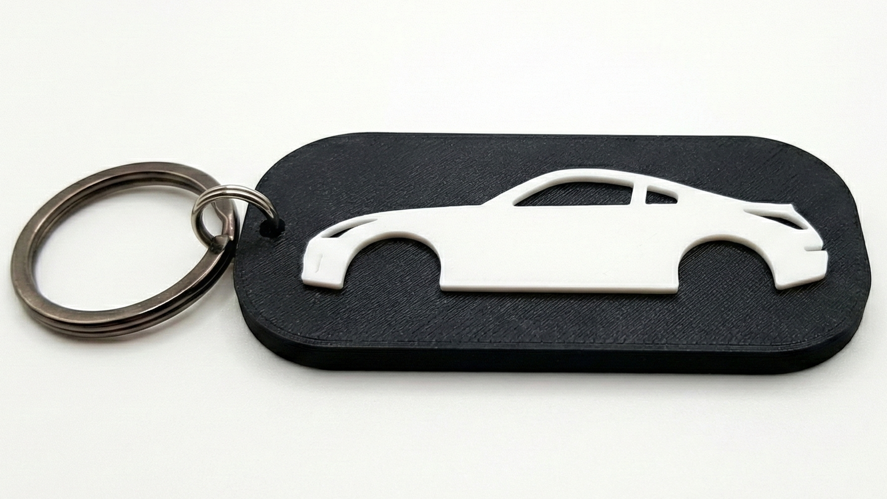 Custom 3D Printed Car Keychain - Personalized Sports Car Tag
