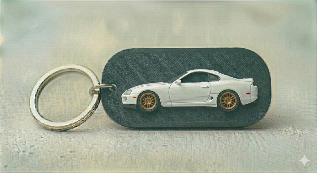 Toyota Supra MK4 Keychain